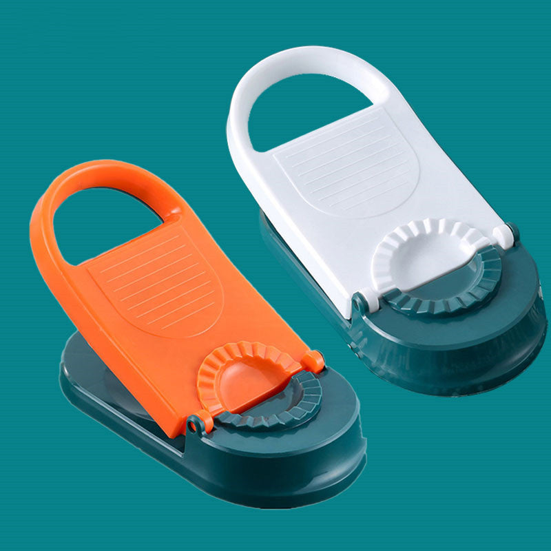 Outil de fabrication de boulettes de cuisine 2 en 1, cuisson de pâtisserie, artefact manuel pour presser les boulettes, moule d'emballage en peau, presse à pâte