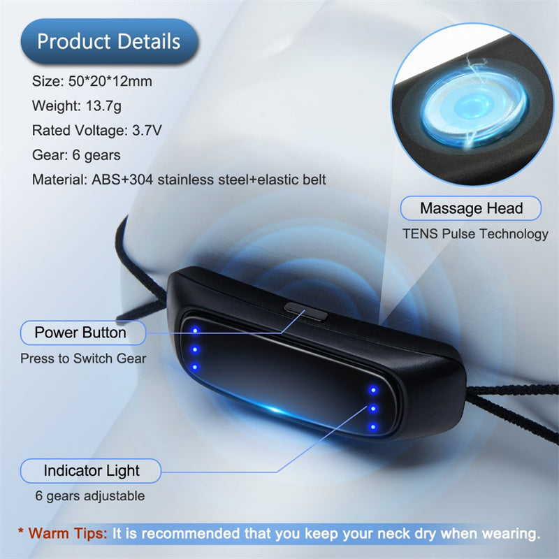 Dispositif Anti-ronflement intelligent EMS, Solution efficace pour arrêter le ronflement, aide au sommeil, réduction du bruit, stimulateur musculaire Portable