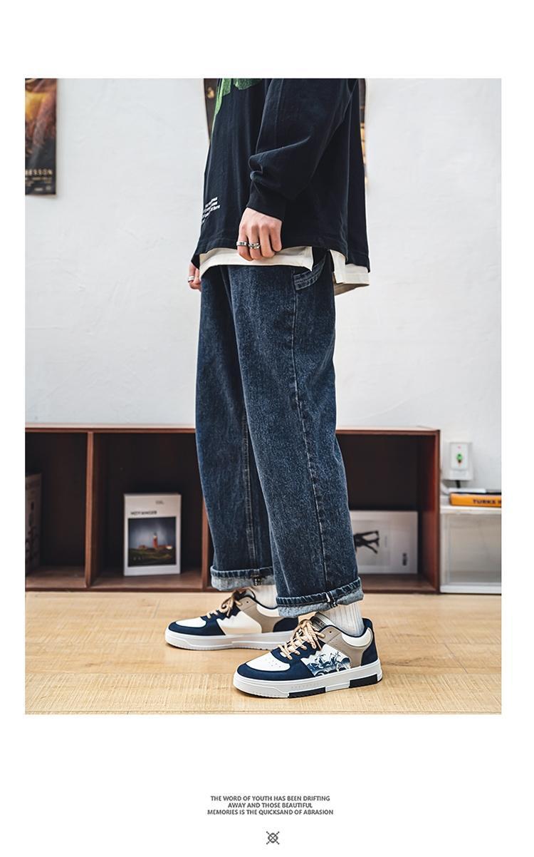 Mode Nouveau Cuir Casual Hommes