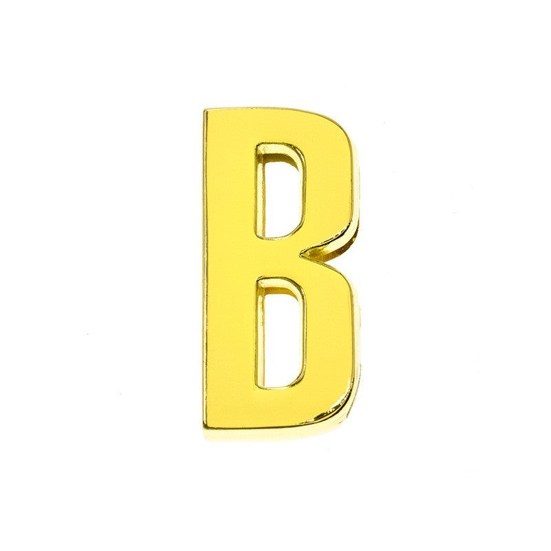 Accessoires de 26 lettres anglaises de 18 mm avec perles