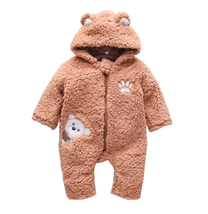 Vêtements d'hiver en coton pour bébé garçon et fille