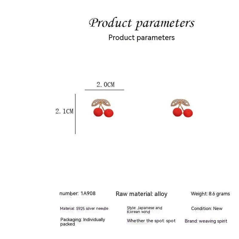 Petites boucles d'oreilles en alliage au design de niche