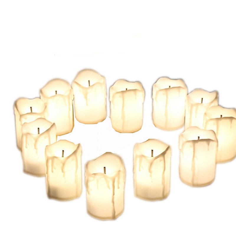Bougie Larmes LED Bougie Électronique Larmes Bougie Barre De Mariage Bougie Décorative Bougie De Noël