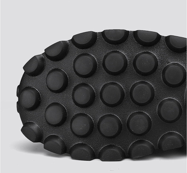 Zapatos de cuero planos informales de negocios para hombres