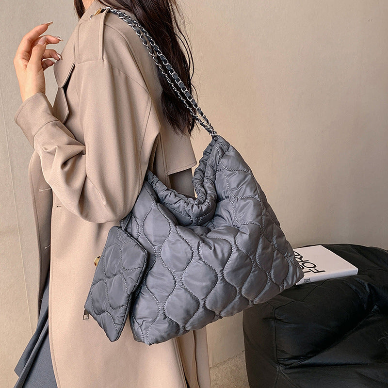 Sacs composites pour femmes, tendance automne et hiver, nouvelle mode, sac à bandoulière personnalisé Simple, sacs à main de Style coréen