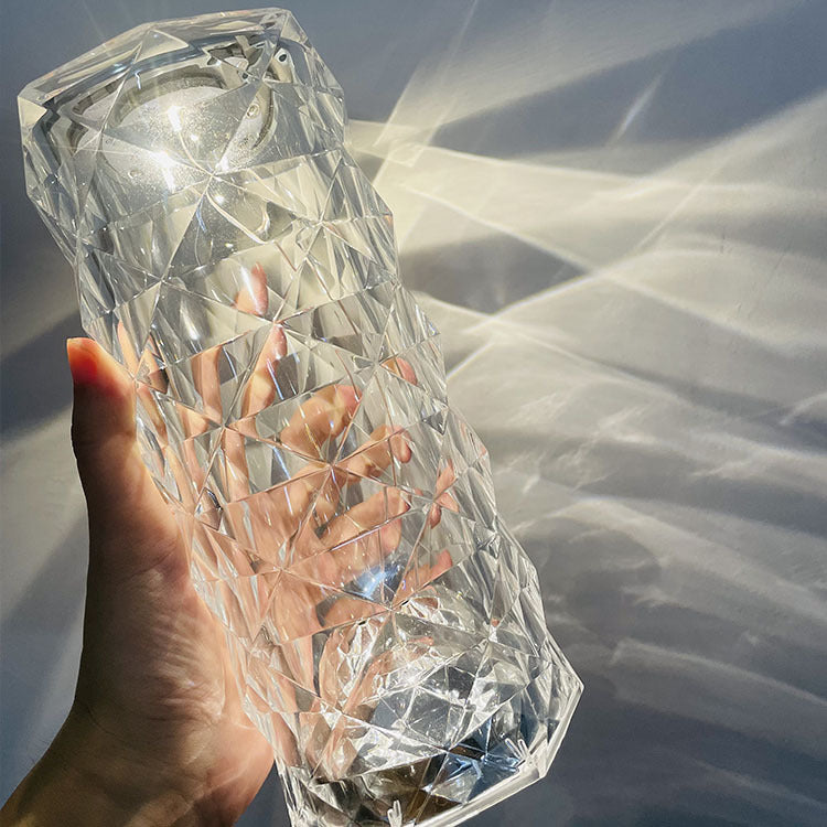 Rose Light And Shadow USB Charging Crystal Night Light