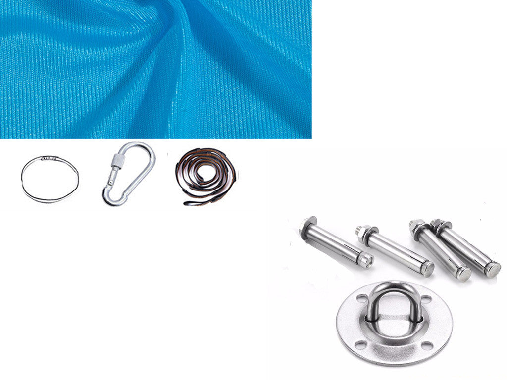 Hamaca columpio interior y exterior de algodón para niños, para acurrucarse hasta terapia sensorial infantil, paquete elástico suave, asiento estable