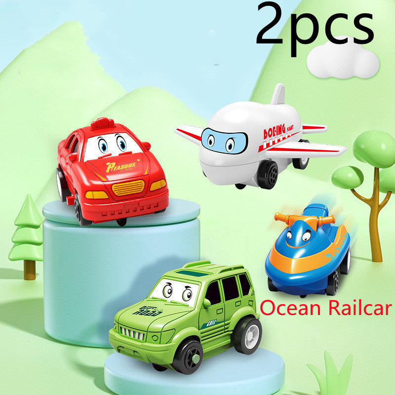 Puzzle pour enfants, vitesse de chemin de fer électrique, assemblage de voiture électrique automatique, scène de ville, Construction, jouet éducatif, cadeau