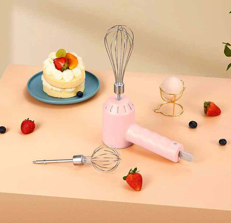 Mini batteur à œufs électrique sans fil Portable, mélangeur alimentaire portatif, Rechargeable par USB, mousseur à lait, mélangeur à 3 vitesses pour crème et gâteau