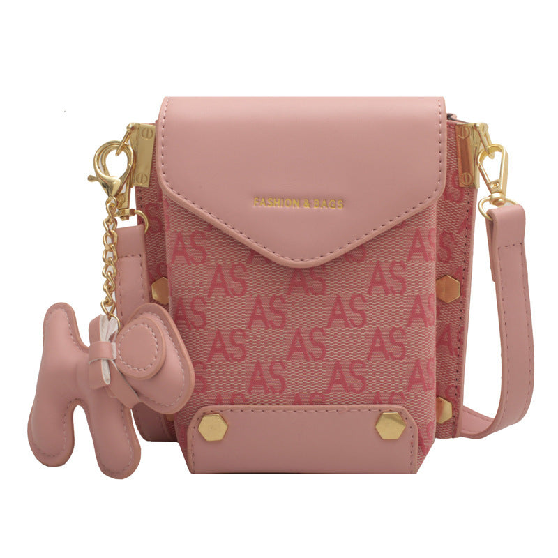 One Shoulder Crossbody Coin Purse Simple