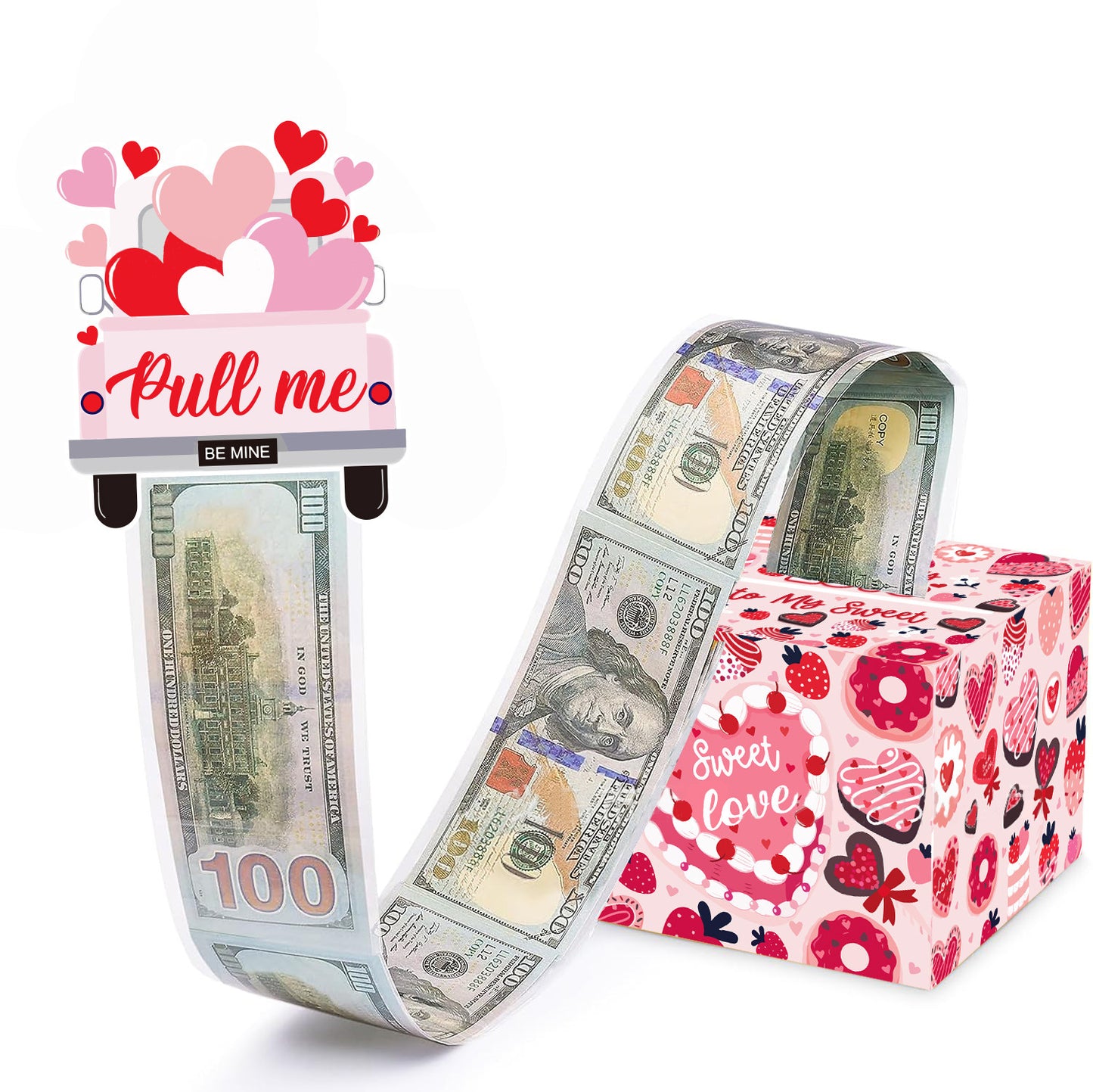 Boîte Surprise pour la saint-valentin, cadeau Explosion, création de l'enveloppe la plus interactive, rebond créatif, boîte à monnaie en papier pliable, bricolage