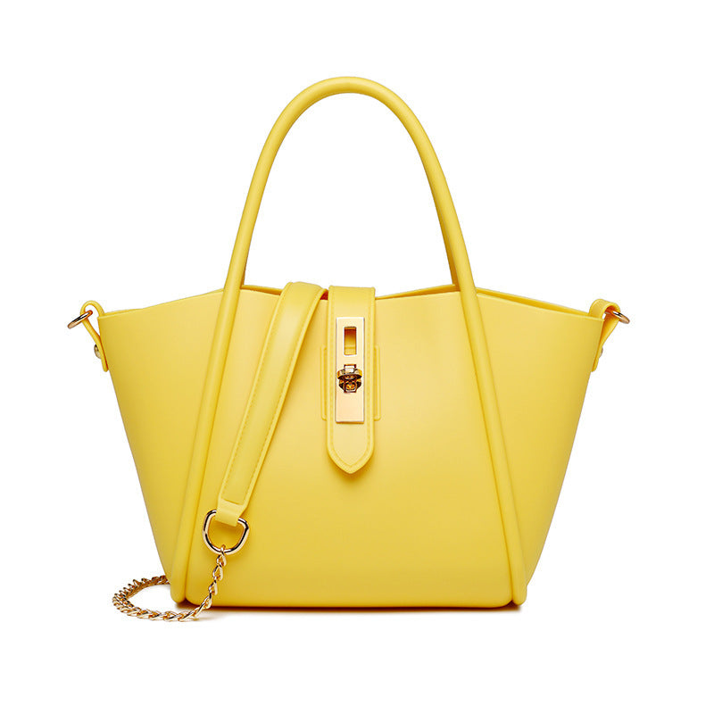 Sac messager portatif d'épaule de panier de légumes de mode en cuir des femmes