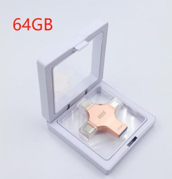 Disco U de metal para teléfono móvil