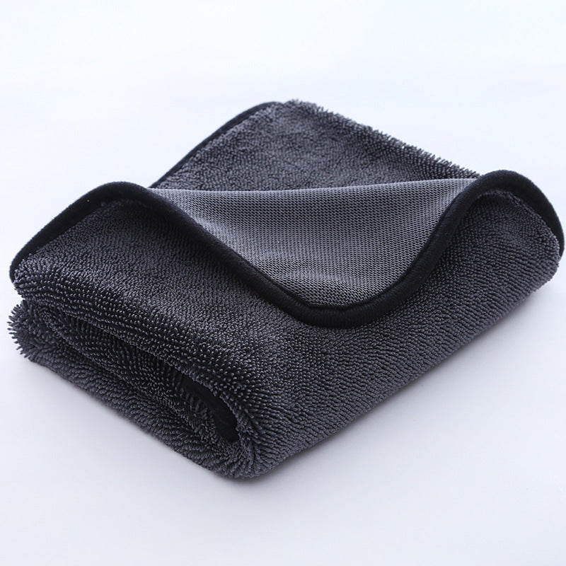 Petite serviette torsadée tressée, lavage de verre de voiture, eau de nettoyage, chiffon en Fiber coréenne transfrontalière d'amazon