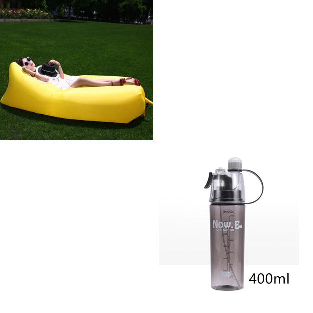 Sofá inflable Lazy Bag Camping Air Bed Lounger 