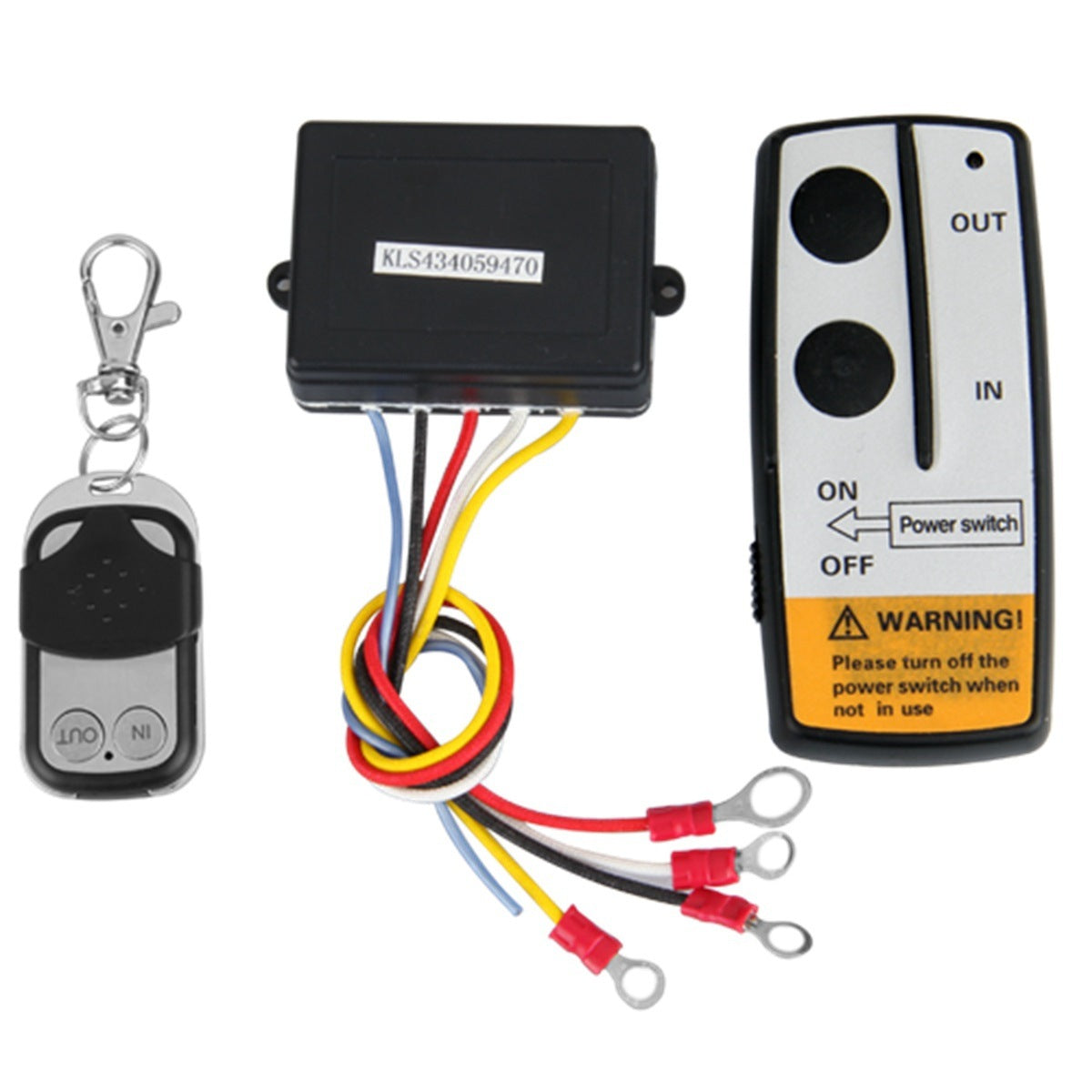 Treuil électrique universel sans fil, télécommande électrique universelle pour voiture, 12V, pratique