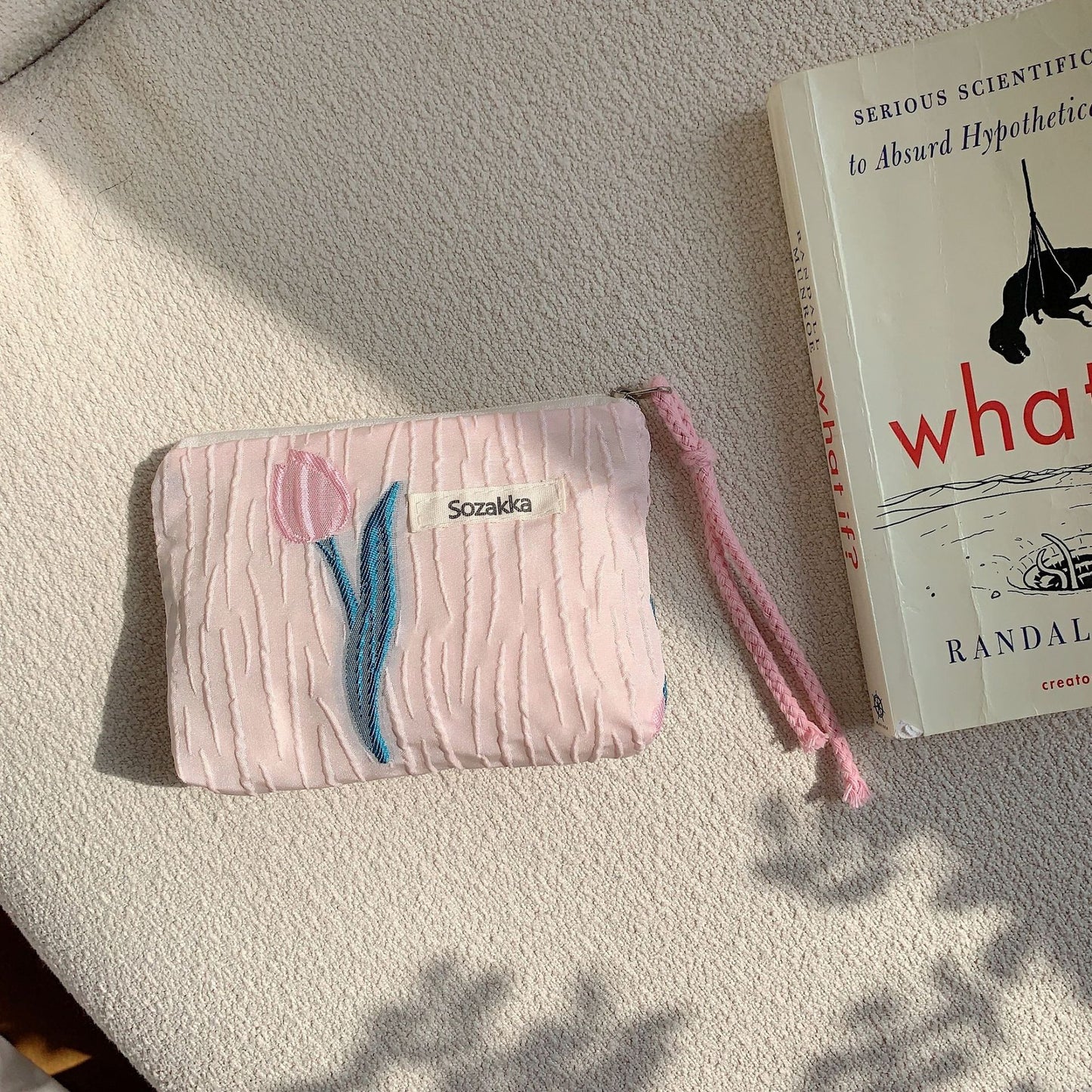 Rope Mouth Red Envelope Female Cosmetic Bag Portable Portable Coin Purse Wash Bag