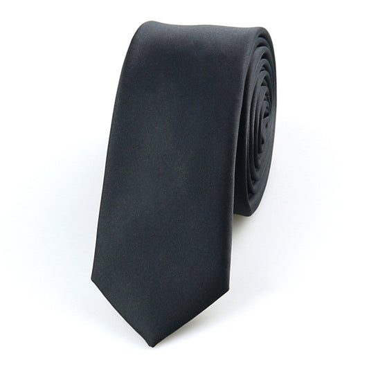 Ropa formal Estilo coreano Boda Novio Padrino Accesorios casuales Punto a rayas Retro 5 cm Corbata de mano brillante para hombres