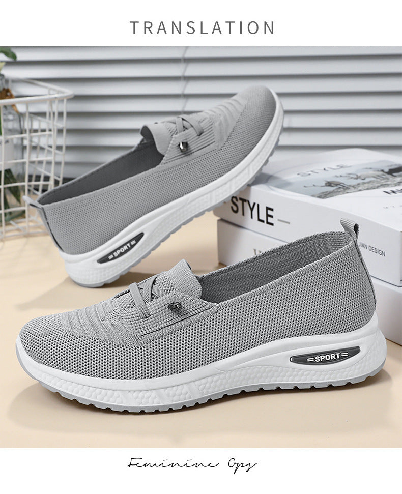 Chaussures respirantes et confortables pour personnes d'âge moyen et âgées