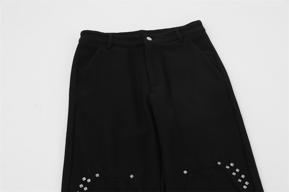 Men's Wide-leg Personal Leisure Trousers