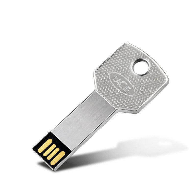 Clé USB à clé métallique jointe étanche ultra-mince