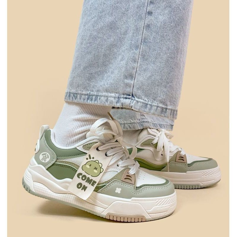 Hong Kong Style plate-forme papa chaussures femme Niche sport loisirs