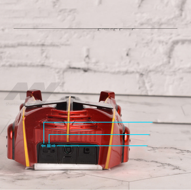 Suivre le jouet de voiture télécommandé de cascadeur de garçon d'escalade de quatre roues motrices d'induction légère