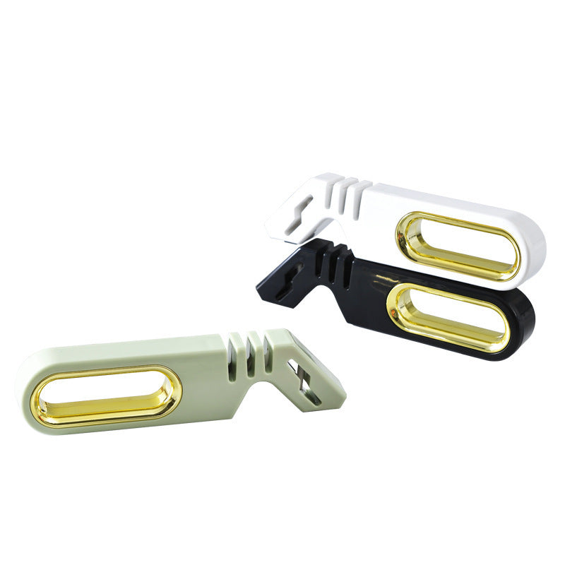 Broyeur manuel en pierre 4 en 1, affûtage des couteaux de cuisine, outils ménagers