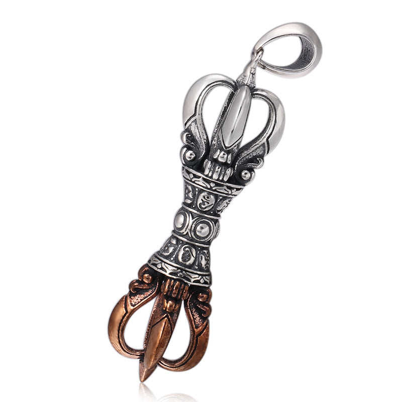Colgante vintage Mantra Vajra de seis palabras