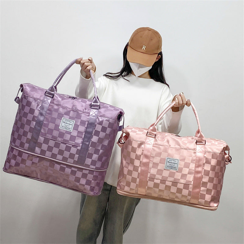 Sac à bagages léger de grande capacité, Portable, séparation sèche et humide, voyage