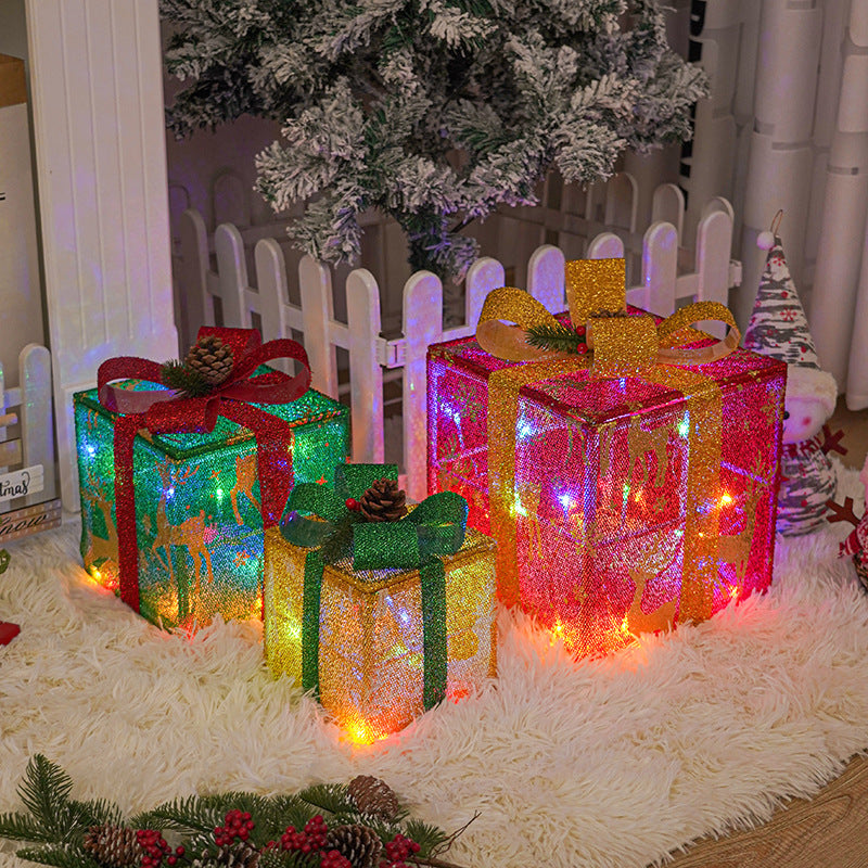 Coffret cadeau de Noël, ensemble de trois pièces
