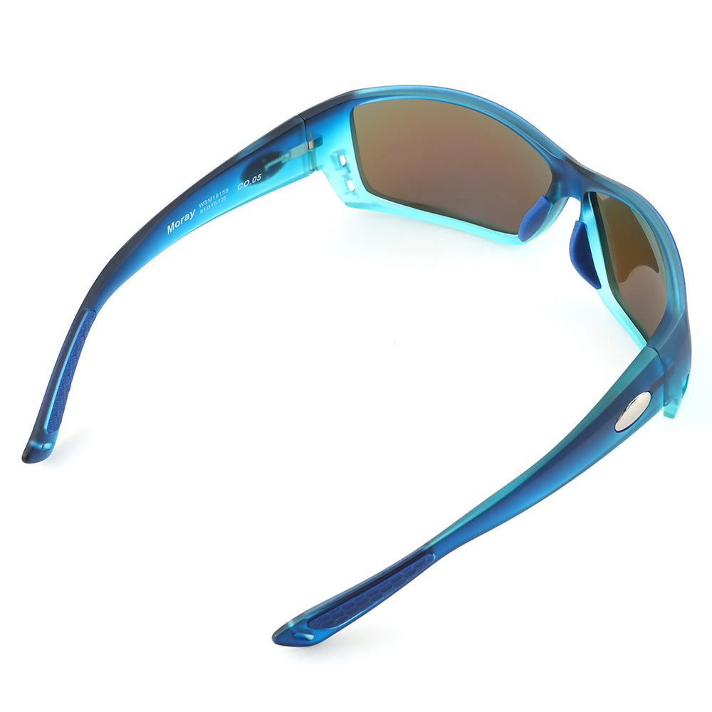 Gafas de sol polarizadas de pesca deportiva TR-90 con logotipo personalizado