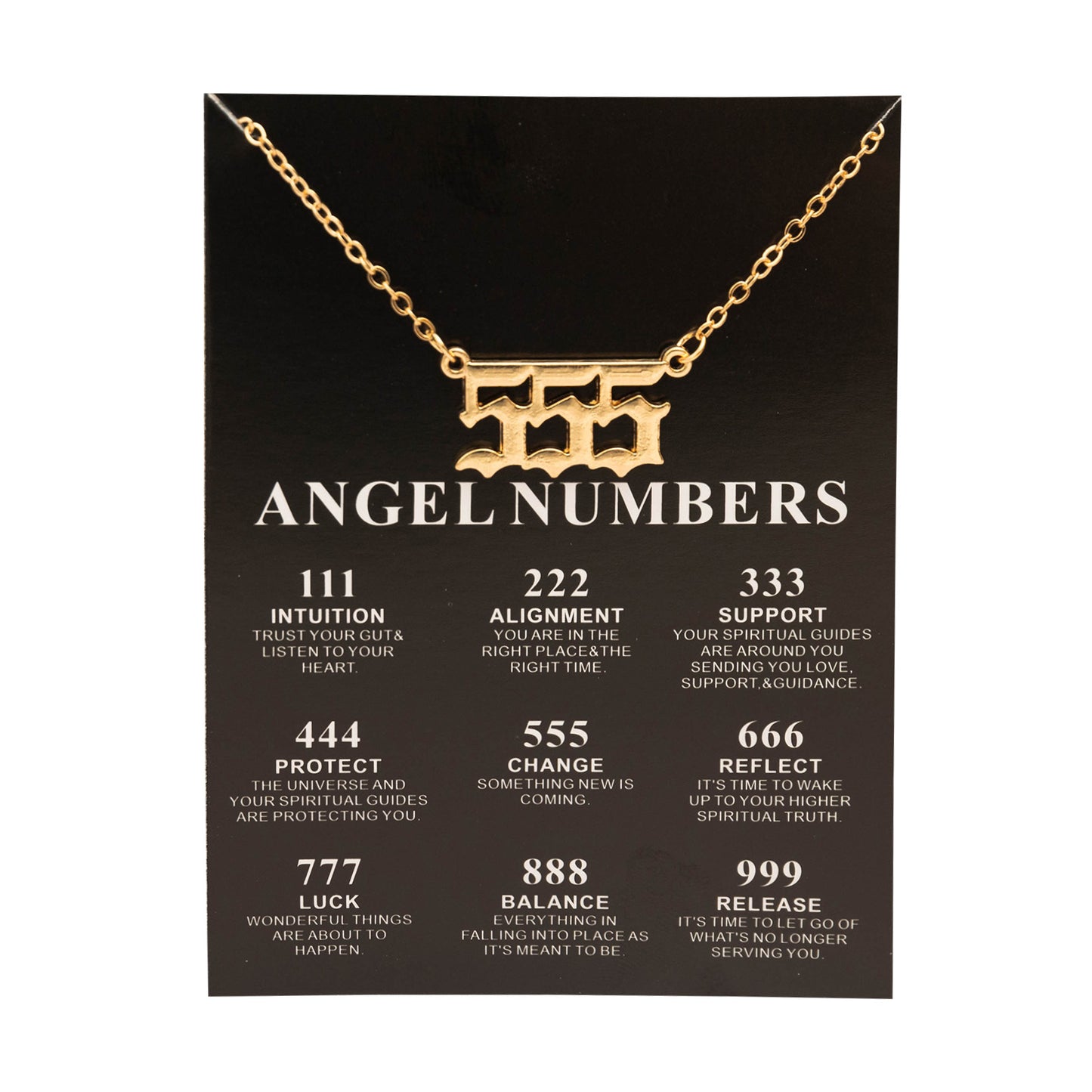 Popular Hip Hop Angel Digital Pendant Necklace